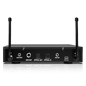 SWM16-PRO Wireless Microphone Karaoke Mixer System with Optical (Toslink), AUX - Smart TV, Soundbar