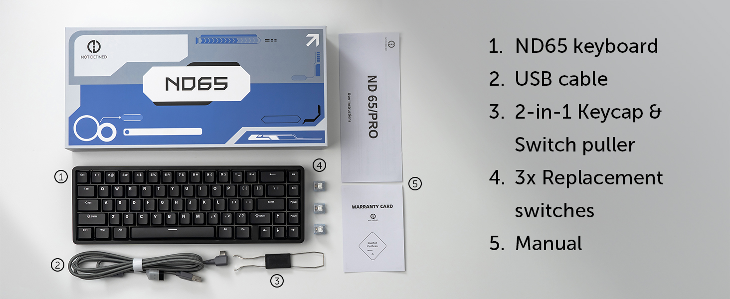 ND65 keyboard
