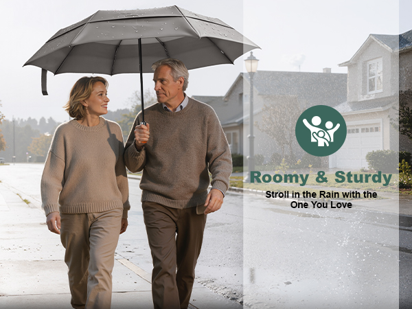 windproof umbrella for rain