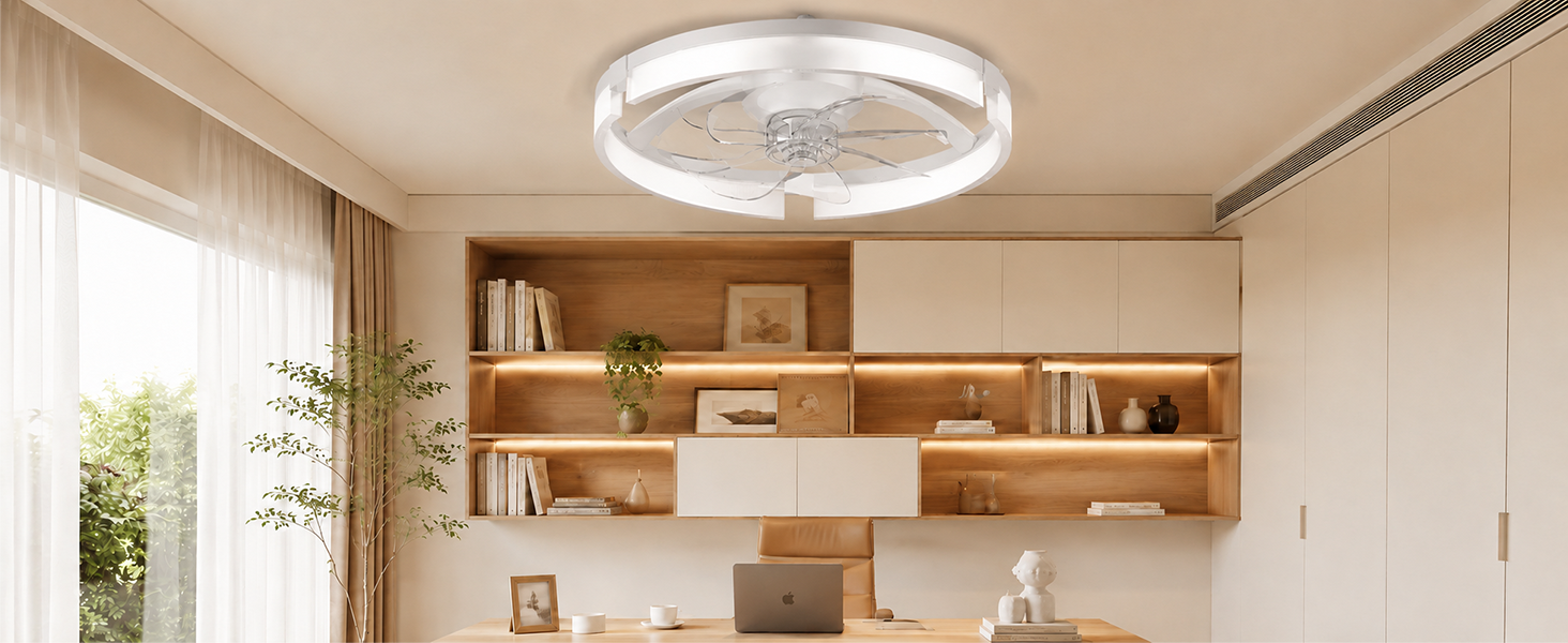 Ceiling Fans with Lights and Remote