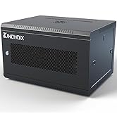 Kinchoix 6U Server Cabinet Wall Mount Network Rack Enclosure Cabinet Enclosure for Computer Data ...