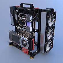 pc open case computer case
