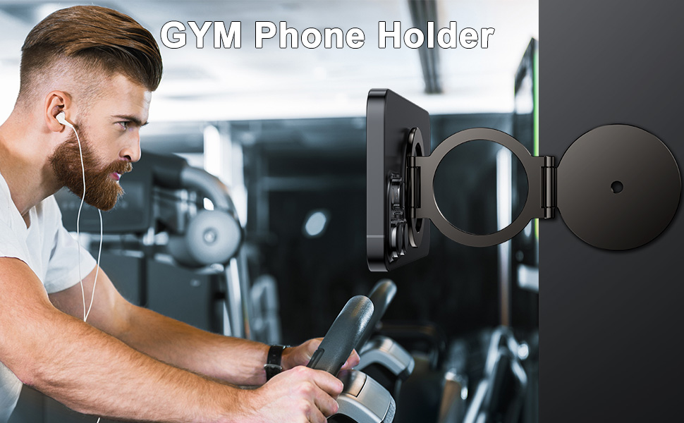 Dual magnetic ring phone holder 11