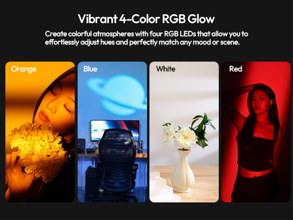 RGB photography flashlight for portrait studio shoots, product filming, Vlogs, and live streaming.?