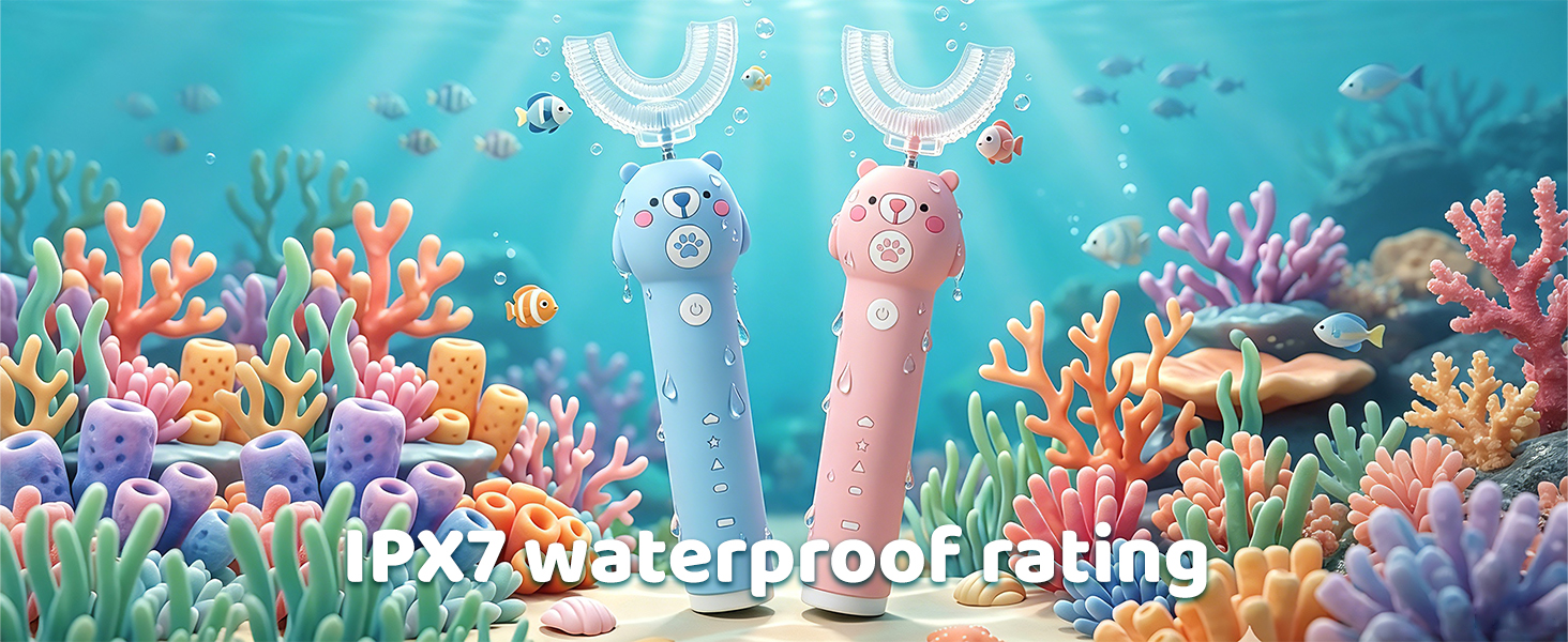 Children&amp;#39;s U-shaped electric toothbrush