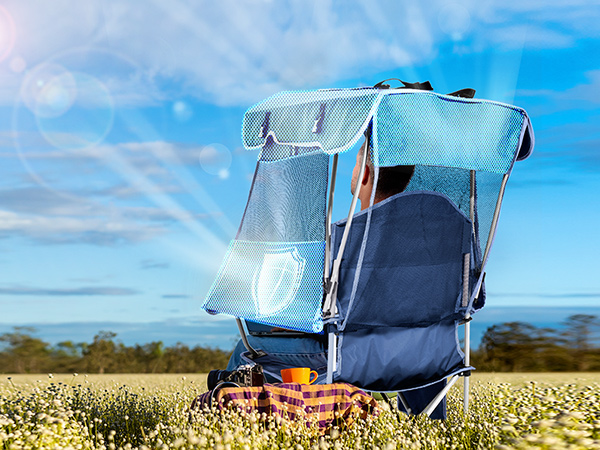 canopy beach chair