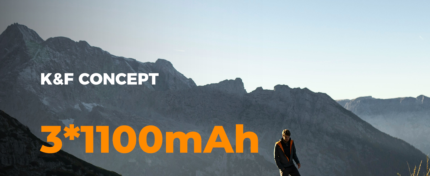 3*1100mAh NP-FW50 battery