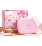 Easilydays Sakura Nourish Tender Skin Soap, Scented Bath Soap, Unclog Pores, Deeply Cleanse, Mois...
