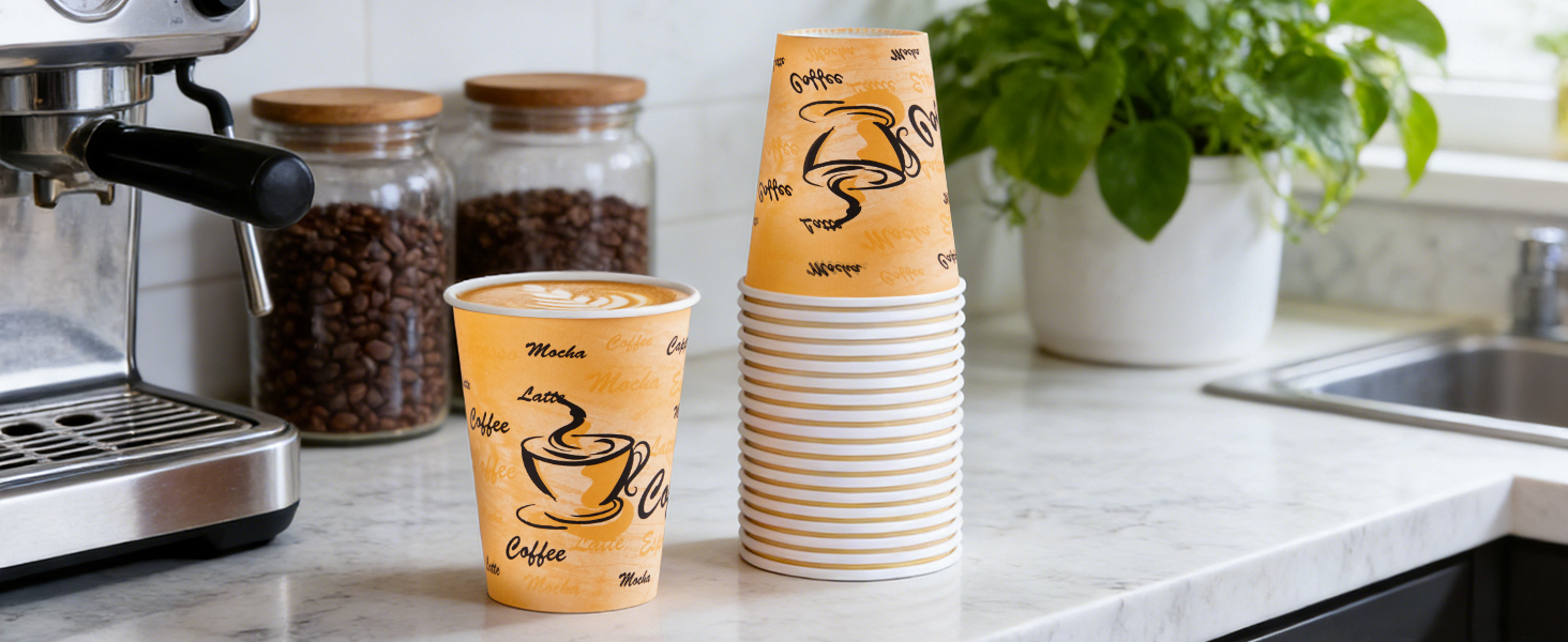 paper cups for hot drinks