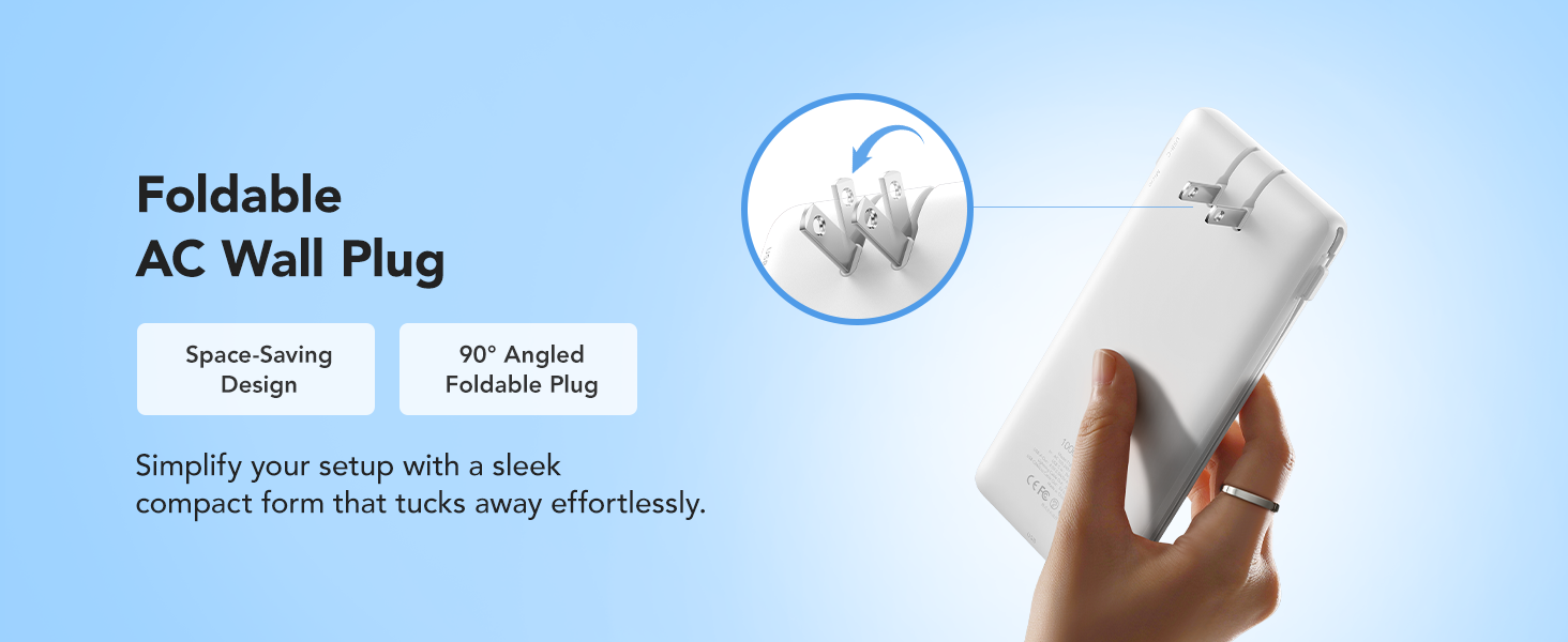 wall plug portable charger