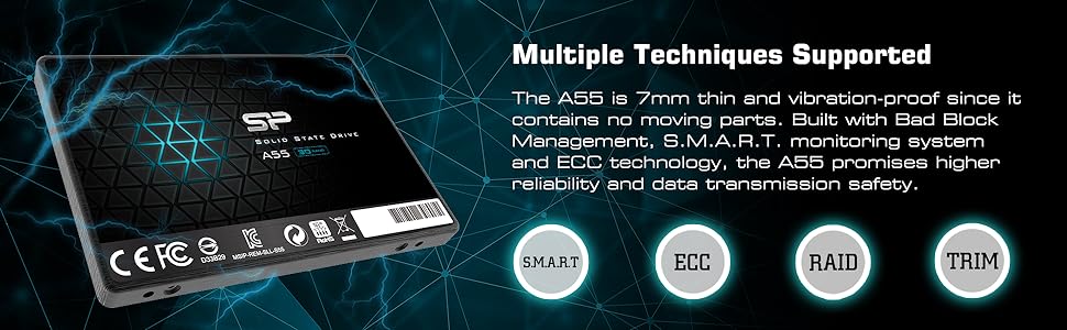 Silicon Power - Multiple Techniques Supported