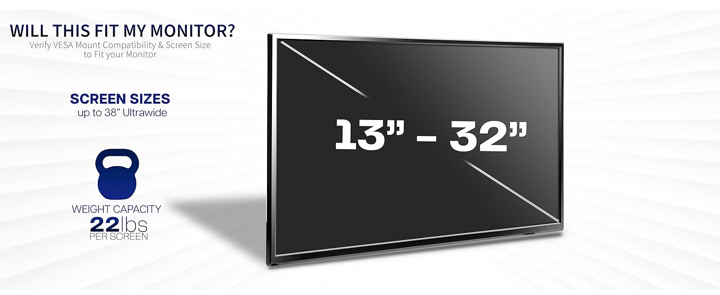 single monitor mount