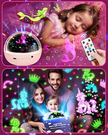 Unicorn Night Light Projector