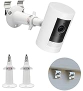 Haoyou Ring Camera Vinyl Siding Wall Mounts No Drill 360 Degree Adjustable,Compatible with Ring S...