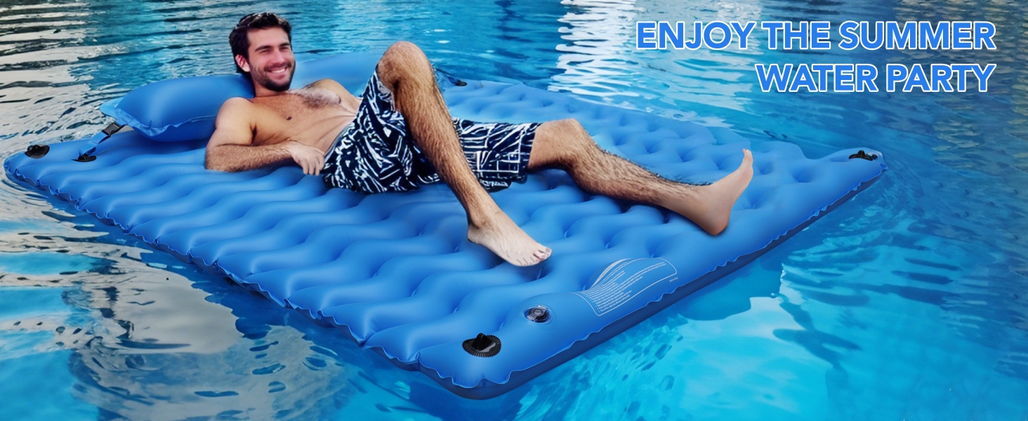 Inflatable Floating Mat enjoy your summer water party