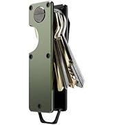 MINBERAND Key Organizer Compact Key Holder Metal Key Chain Minimalist key case key holder for key...