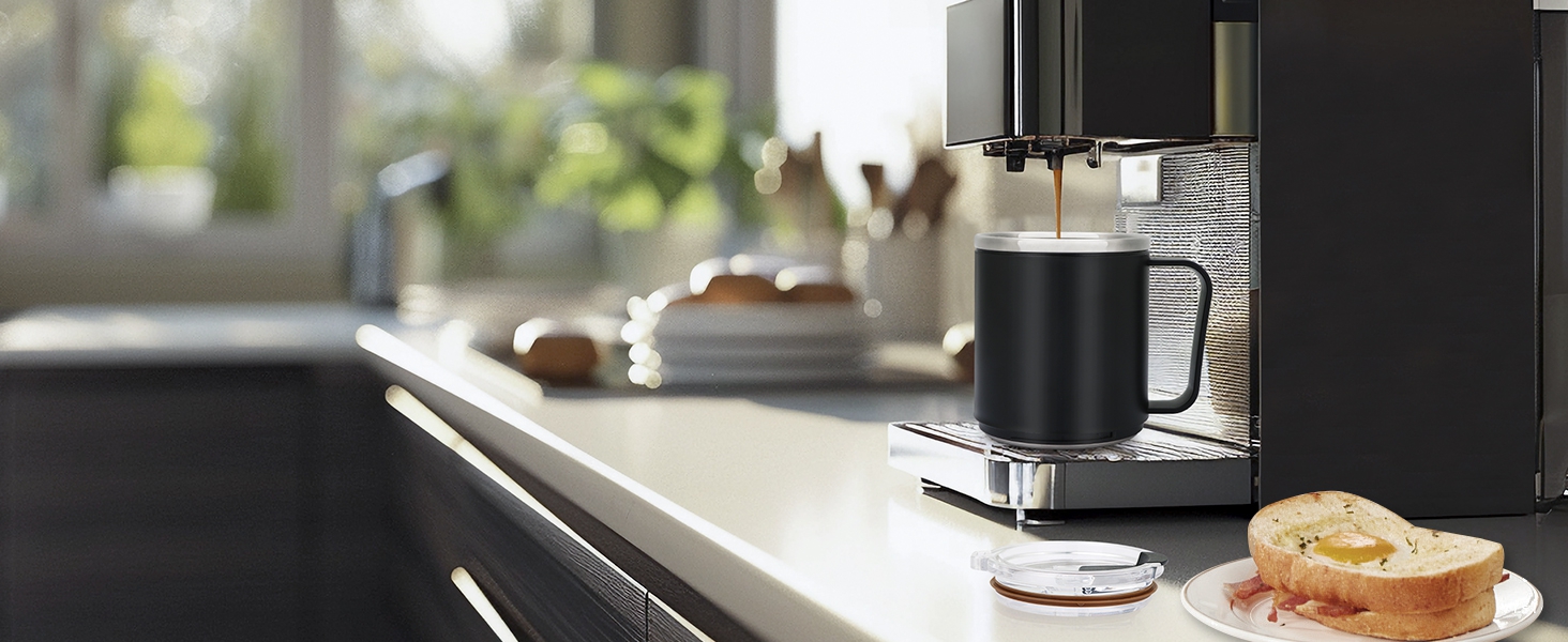 stainless steel mug for heating