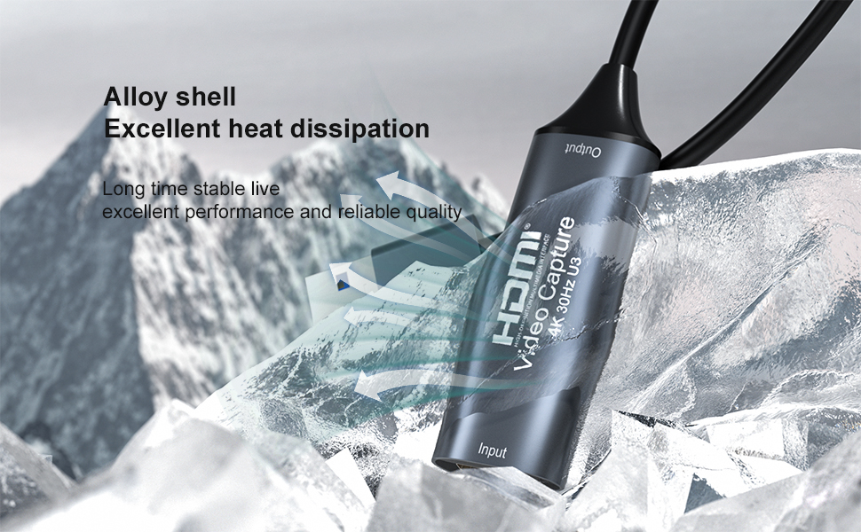 4K 30FPS HDMI Video Capture Card