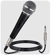 Pyle Professional Dynamic Vocal Microphone - Moving Coil Dynamic Cardioid Unidirectional Handheld