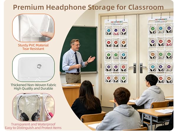 Premium Headphone Storage for Classroom