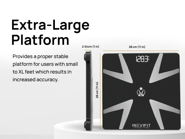 I-BF001 - Bluetooth Smart Body Fat Scale - Premium A+ - Mobile