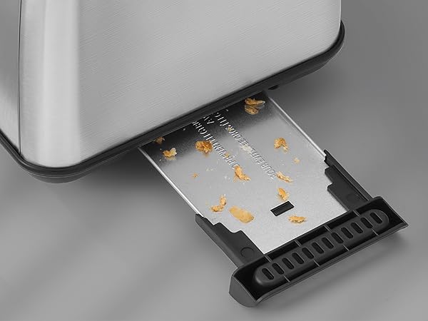 Removable Crumbs Tray