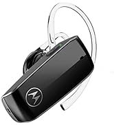 Motorola blue tooth mono headset over ear in ear headphones wireless touch controls control earbuds