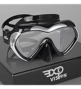 Scuba Diving Mask Panoramic HD Snorkel Goggles, Anti-Fog Swim Mask Adult Youth Dive Mask Swim Gog...