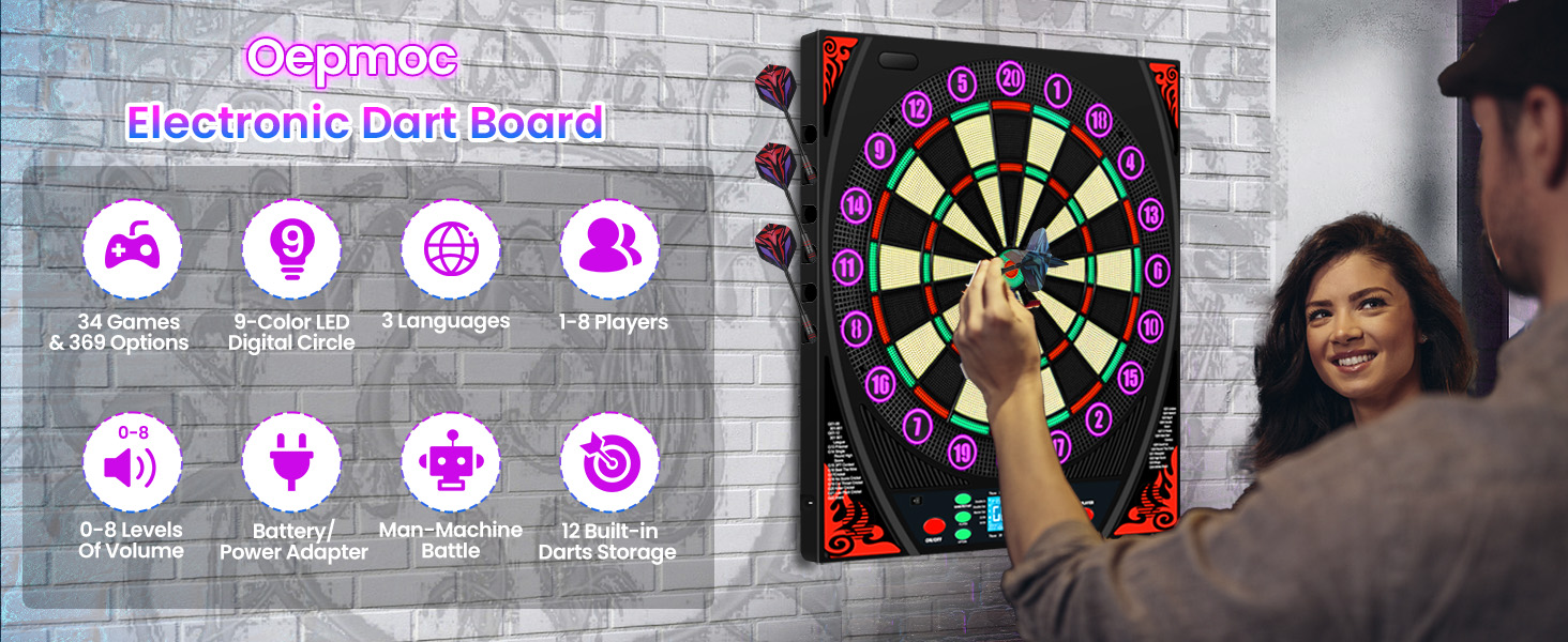 electronic dart board