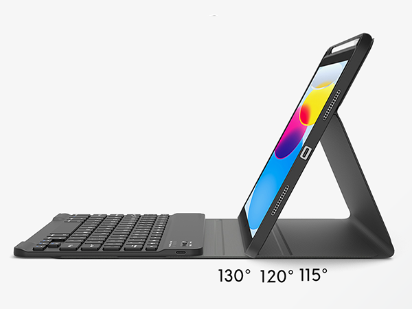ipad keyboard 10th generation Adjustable stand angles