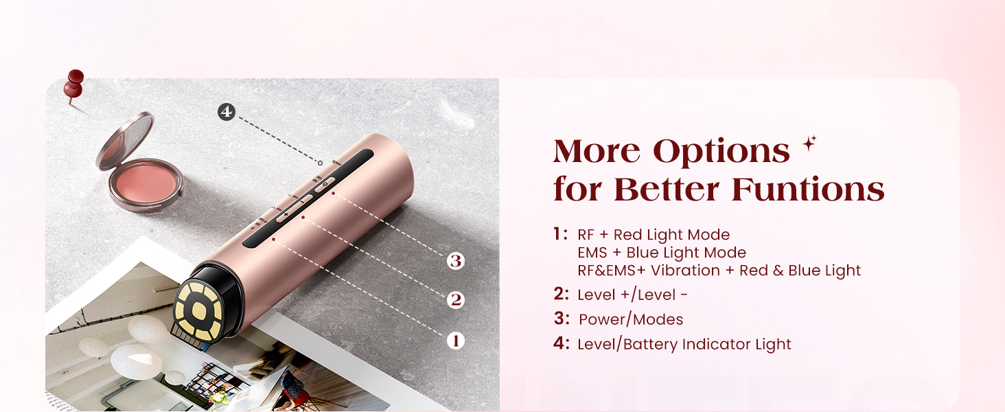 face light therapy device