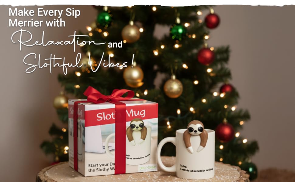 SLOTH GIFT CHRISTMAS