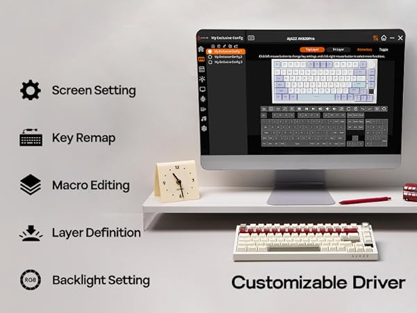 AK820 Pro Beige Gift Switch