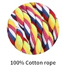 100% cotton rope