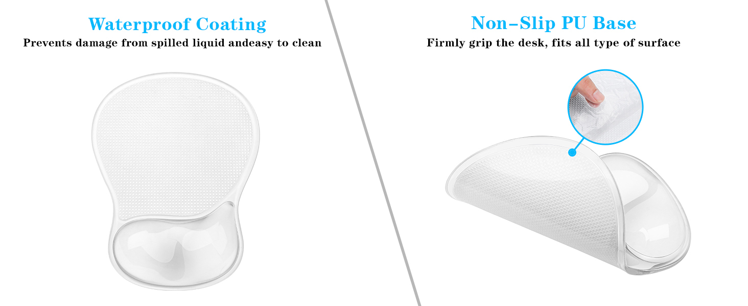 Mouse Pad with Wrist Rest