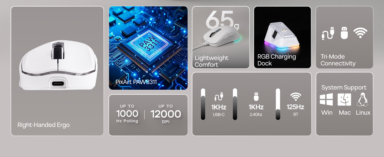 wireless gaming mouse