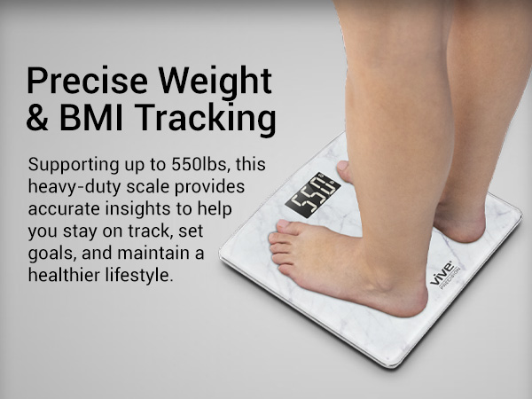 Precise Weight &amp; BMI Tracking