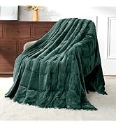 Uttermara Weighted Blanket for Adults, Queen Size Heavy Blanket with Reversible Soft Shiny Velour...