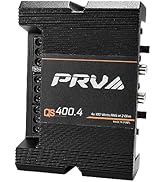 PRV Audio QS400.4 2 Ohm Mini Compact 4 Channel Car Audio Amplifier 4 x 100 Watts RMS at 2 Ohm - 4...