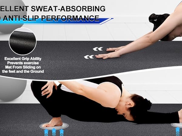 BesWin Large Exercise Mat