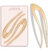 JIRIS 2PCS 5Inch French Hair Pins Large U-Shaped Pins for Women and Girls Fashion Metal Hair Pin ...