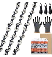 Savior 16 Inch Chainsaw Chain Fits Stihl 61PMMC3-55 16-Inch Saw Chain, 3/8" LP Pitch .043'' Gauge...