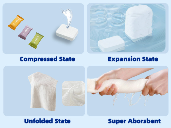 Compressed Towel Tablets