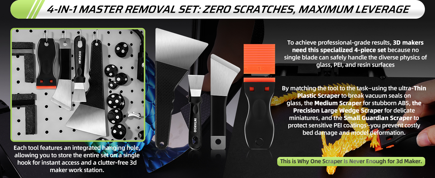 3d printer tools, 3d printer, 3d printer accessories, 3D printed, 3d printer scraper,