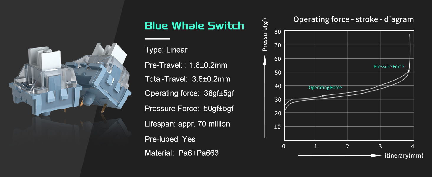 Pre-lubed Switches