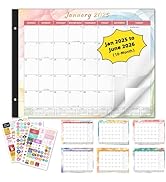 Ospelelf Desk Calendar 2025-2026 Large 22'' x 17'' Calendar 2025 Monthly Desktop Calendar, 18 Mon...