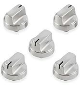 Atgestore KIP 5U06 191D9233 Stove Knob Replacement for GE Stove Parts WB03X29315 GE Cooktop Knobs...