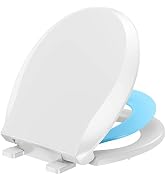 YASFEL Built in Potty Training Toilet Seat for Toddlers, Kids &amp; Adults Biscuit Plastic Toilet Sea...