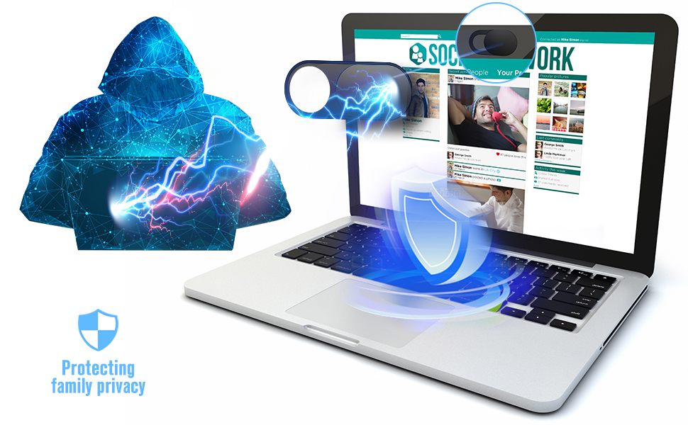 Laptop camera cover slide ,Don't worry about privacy breaches when you use electronic devices.