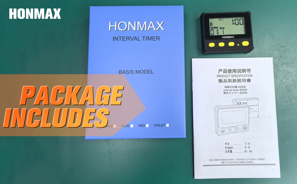 clock interval timer package 